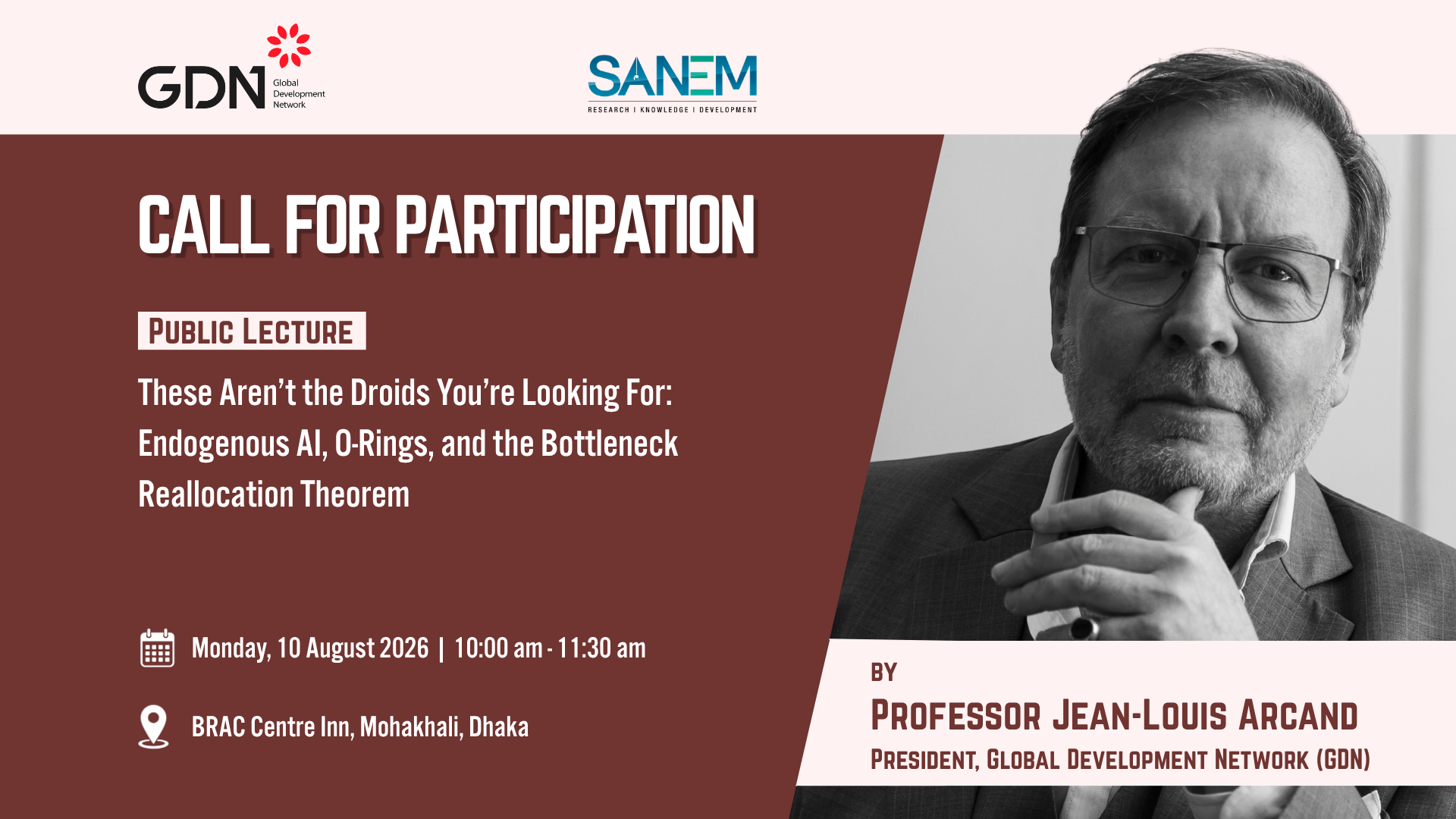 Website_Call for Participation GDN President Public Lecture